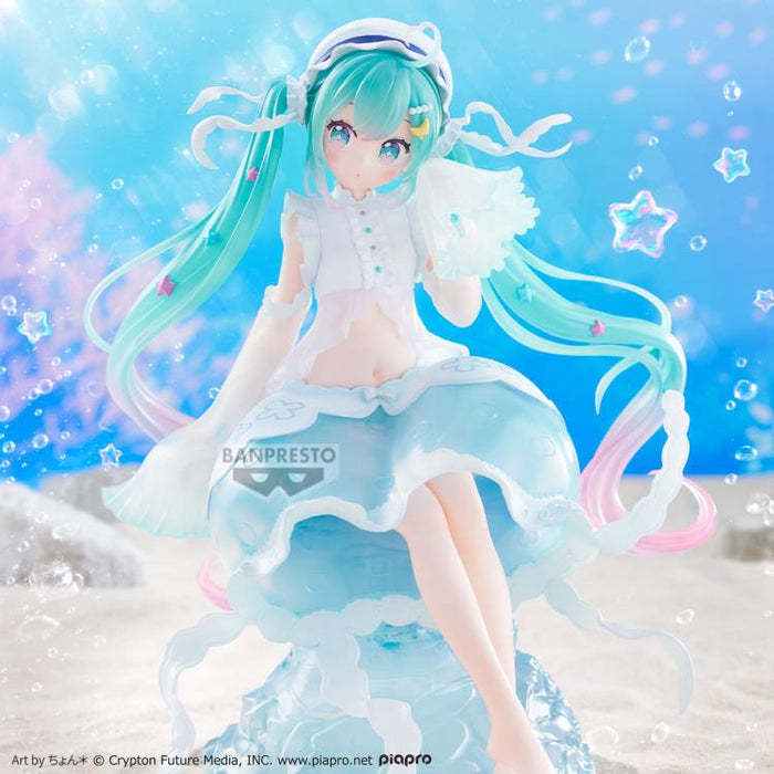 Hatsune Miku Banpresto Evolve Clearluxe - Jellyfish - Figure