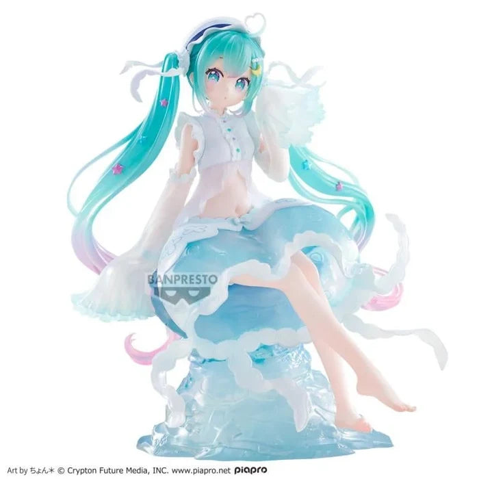 Hatsune Miku Banpresto Evolve Clearluxe - Jellyfish - Figure
