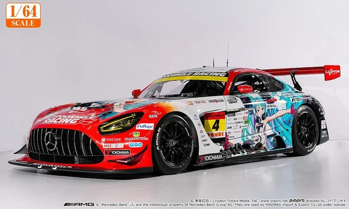 Hatsune Miku GT Project 1/64 Good Smile Hatsune Miku AMG 2026 Presentation Ver.