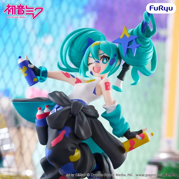 Hatsune Miku Muchute Figure -Paint Girl Another Color ver.-