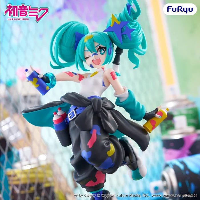 Hatsune Miku Muchute Figure -Paint Girl Another Color ver.-
