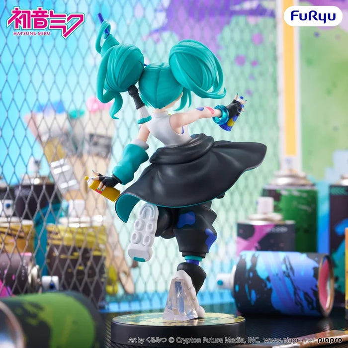 Hatsune Miku Muchute Figure -Paint Girl Another Color ver.-