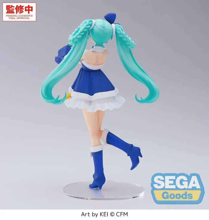 "Hatsune Miku Series" High Premium Figure "Hatsune Miku" Sapphire Christmas Ver.