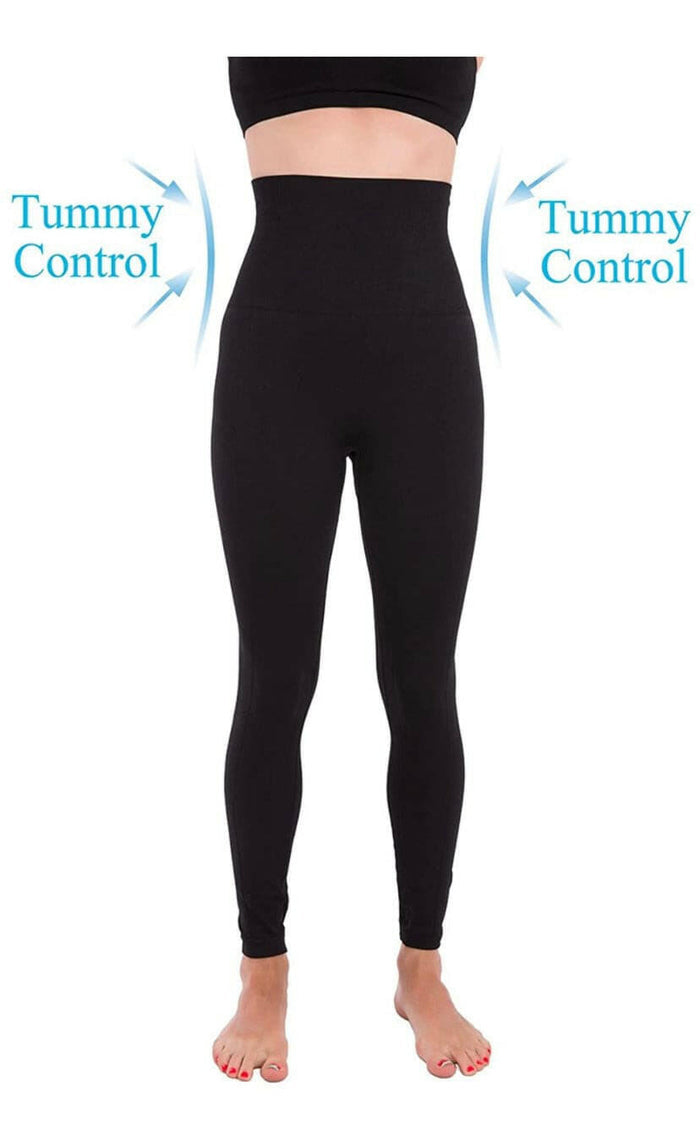 Homma Premium Thick High Waist Tummy Compression Slimming Leggings.
