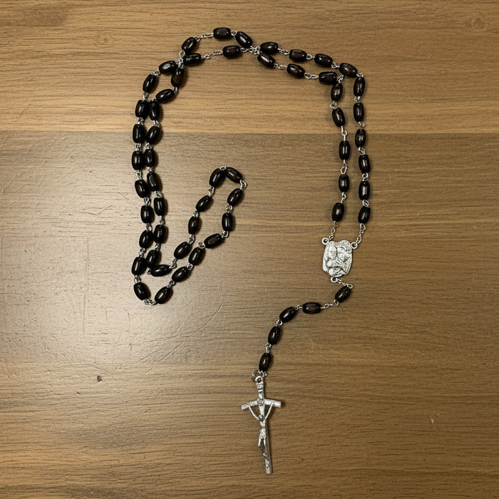 Holy Family Wood Rosary