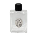Holy Water Bottle - Miraculous Mother w/ Pewter Charm 2.5"