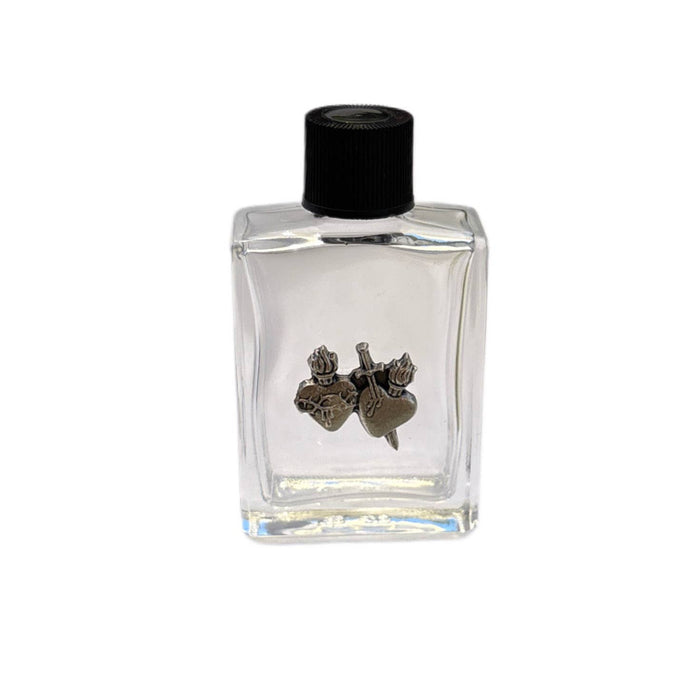 Holy Water Bottle- Immaculate Hearts of Jesus and Mary 2.5"