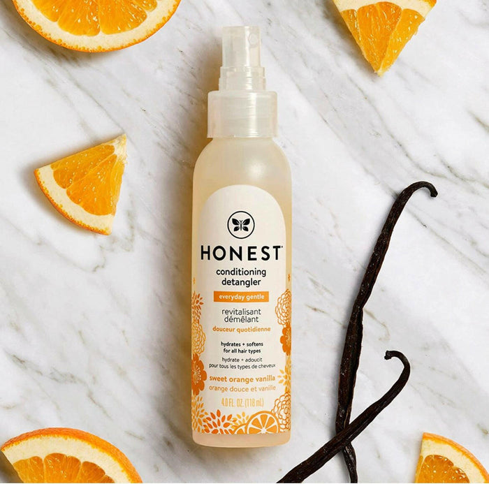 Baby Hair Conditioning Detangler by The Honest Company, Sweet Orange Vanilla, 118 ml.