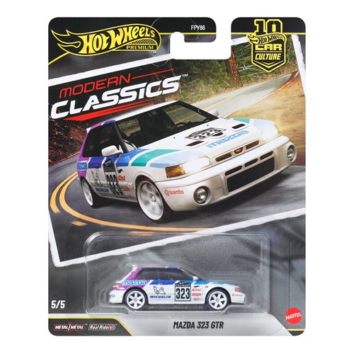 Hot Wheels Car Culture Modern Classics Mazda 323 GTR Premium 1:64 Vehicle