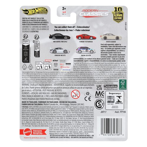 Hot Wheels Car Culture Modern Classics Mazda 323 GTR Premium 1:64 Vehicle