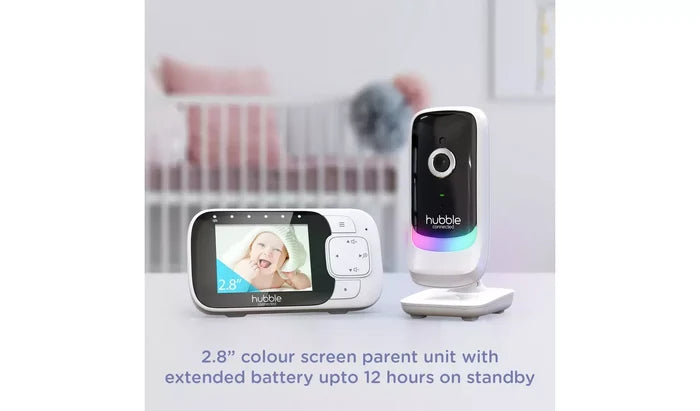 Hubble 2.8 inch Video Baby Monitor with Night Light.