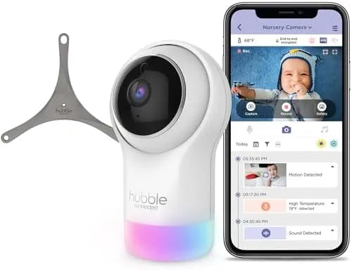 Hubble Nursery Pal Glow Baby Monitor
