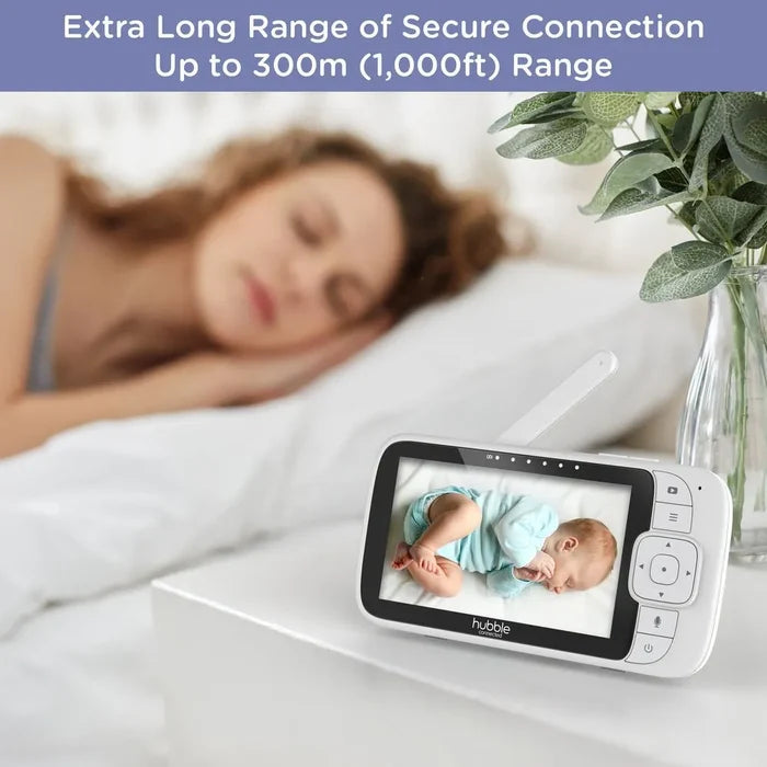 Hubble Nursery View Premium Twin Baby Monitor
