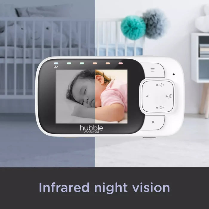 Hubble Pal Essential Baby Monitor (White)