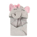 Hudson Baby Cotton Animal Face Hooded Towel.