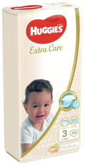 Huggies Extra Care Diapers Value Pack Sizes 3 / 4 / 4+ / 5 / 6