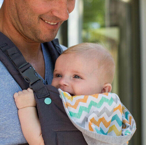 Infantino Cuddle Up Ergonomic Hoodie Carrier - Grey