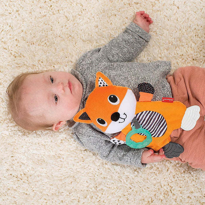 Infantino Cuddly Teether - Fox.