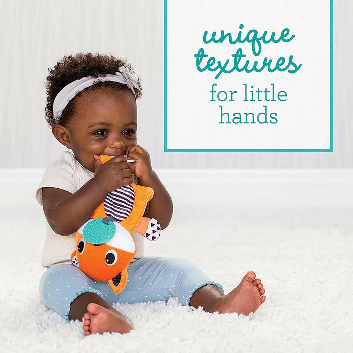 Infantino Cuddly Teether - Fox.