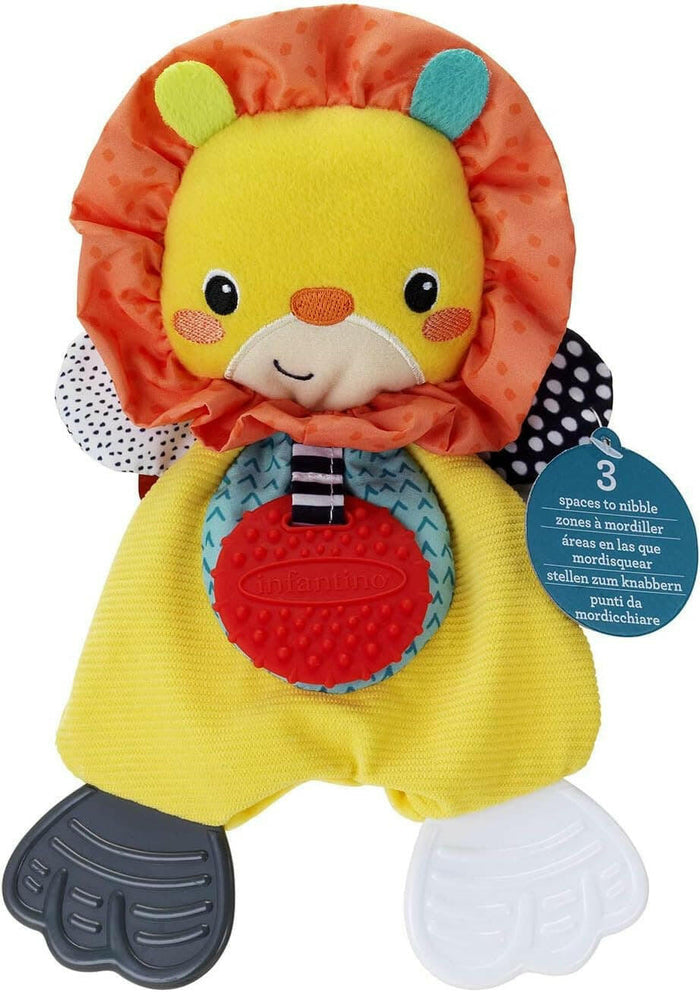 Infantino Cuddly Teether - Lion.
