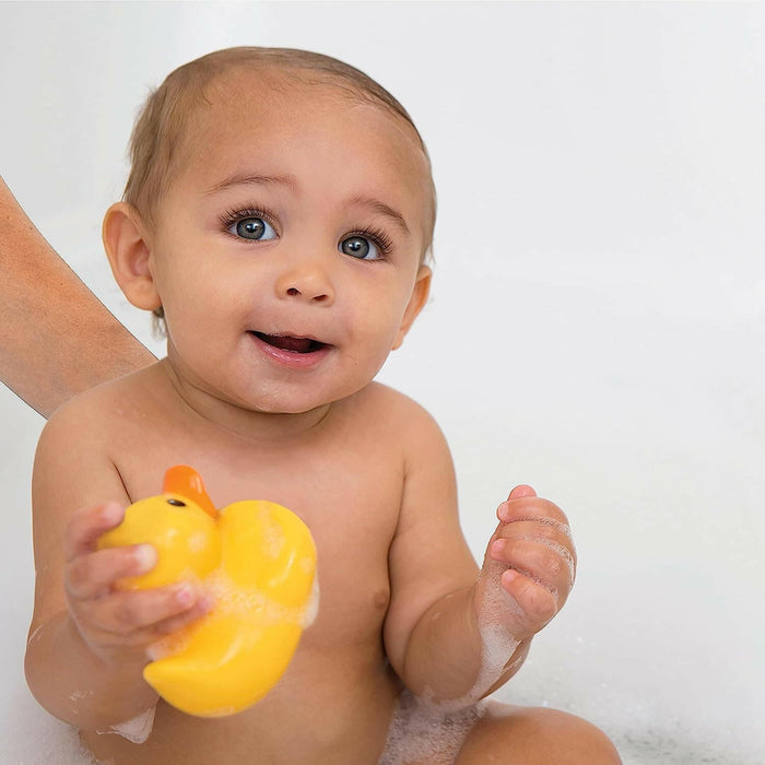 Infantino Duck House, Unisex Multicolor 4-Piece Bath Set.