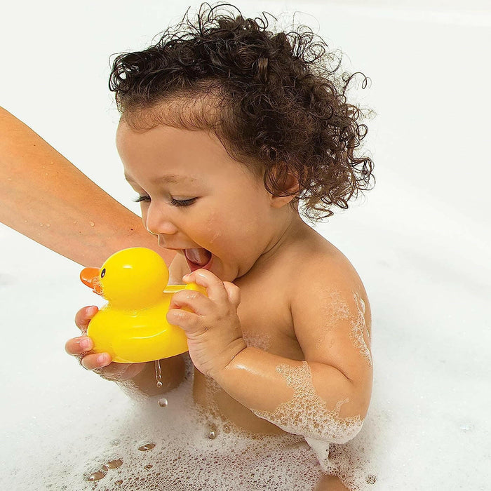 Infantino Duck House, Unisex Multicolor 4-Piece Bath Set.