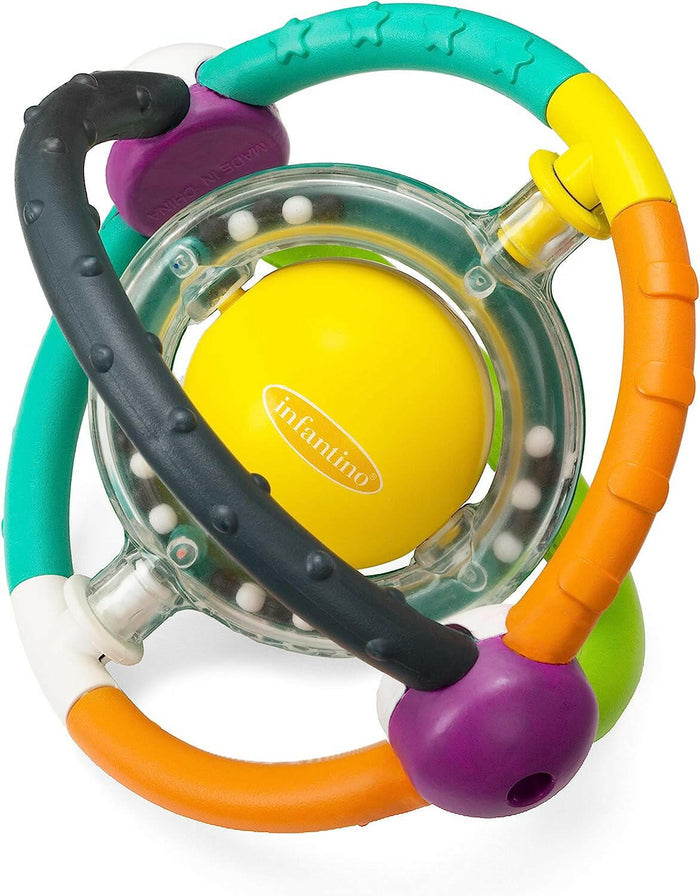 Infantino Orbit Rattle Baby Toy.
