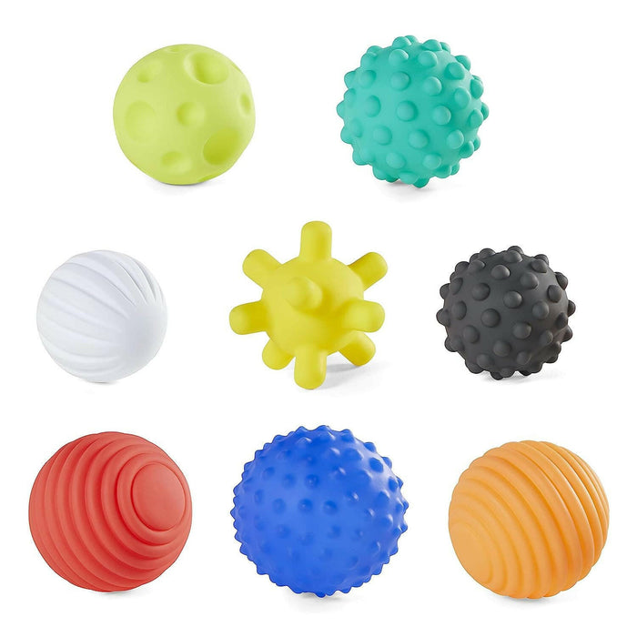 Infantino Sensory Balls, Blocks & Buddies - Textured, Soft & Colorful Toys.