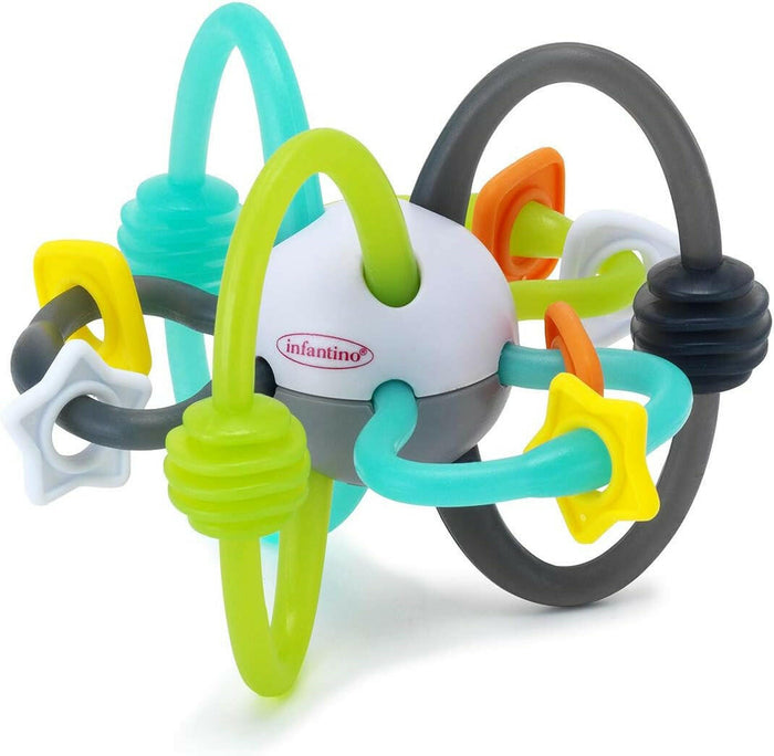 Infantino Shake & Teethe Flexible Rattle Ball.