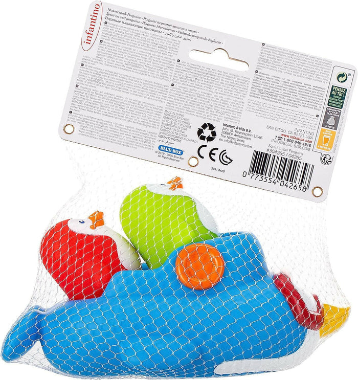Infantino Squirt'N Sail Penguins.