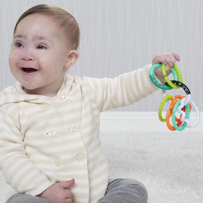 Infantino Textured Ring Links Rattle