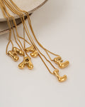 Initial necklace