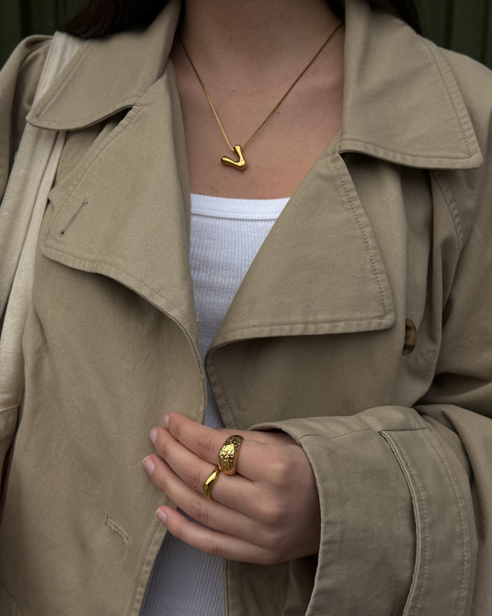 Initial necklace