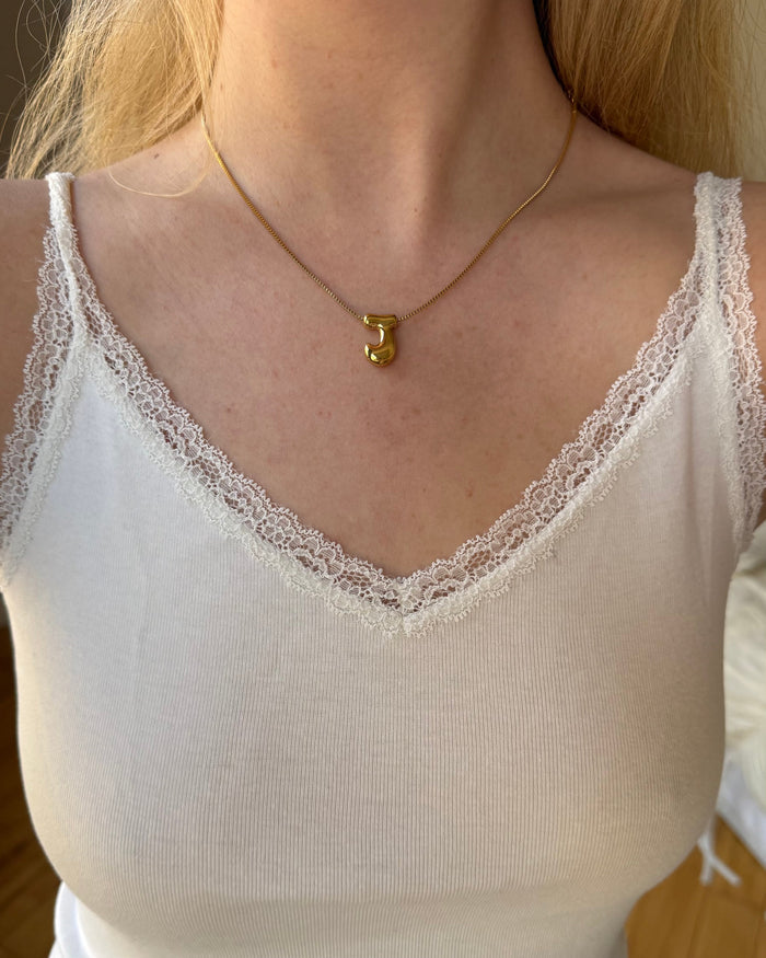 Initial necklace