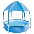 Intex Canopy Metal Frame Pool (Blue)