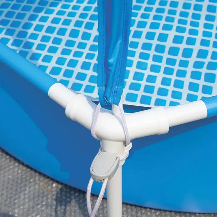 Intex Canopy Metal Frame Pool (Blue)