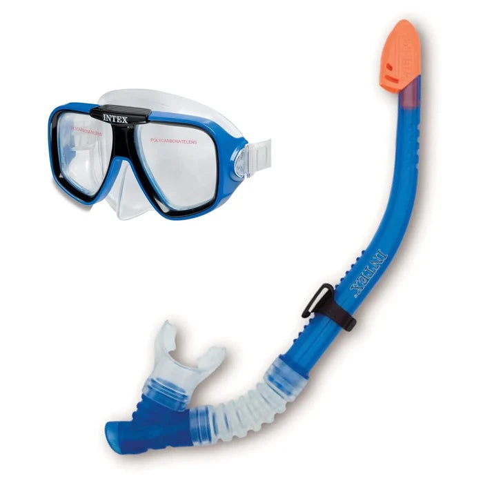 Intex Wave Rider Swimming Diving Mask and Snorkel Set