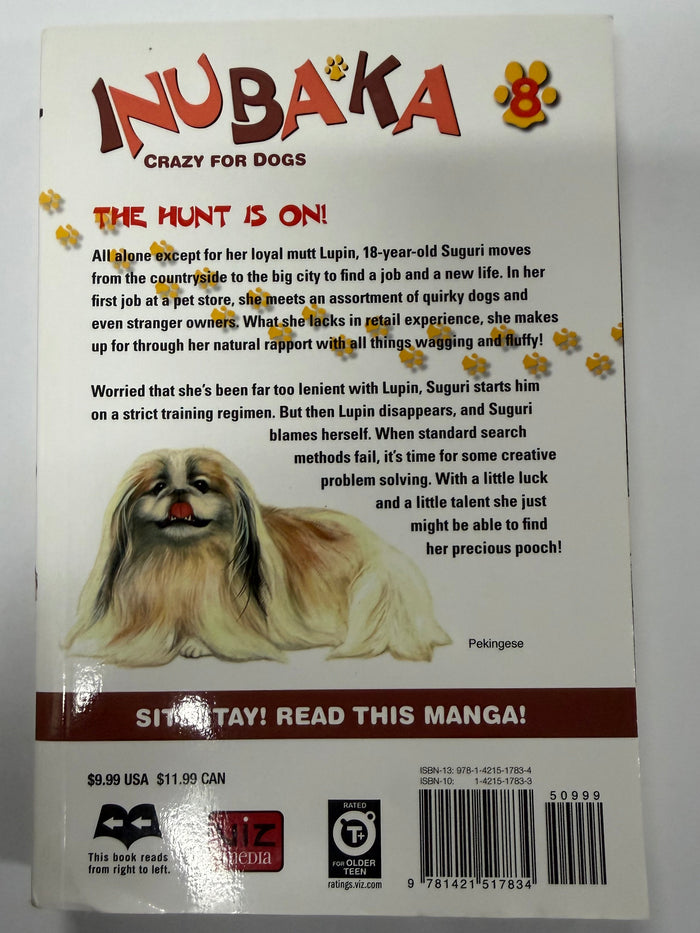 Inubaka: Crazy for Dogs Vol. 08 [used]