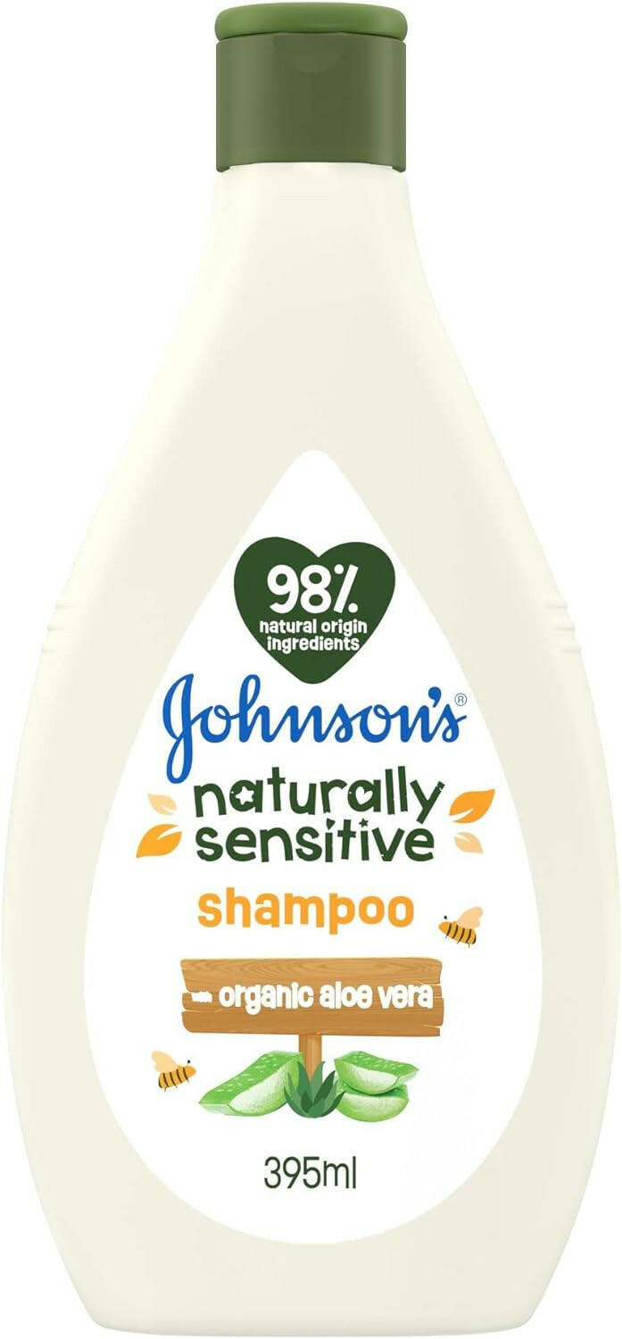 Johnson's Baby Naturally Sensitive Shampoo, 395ml