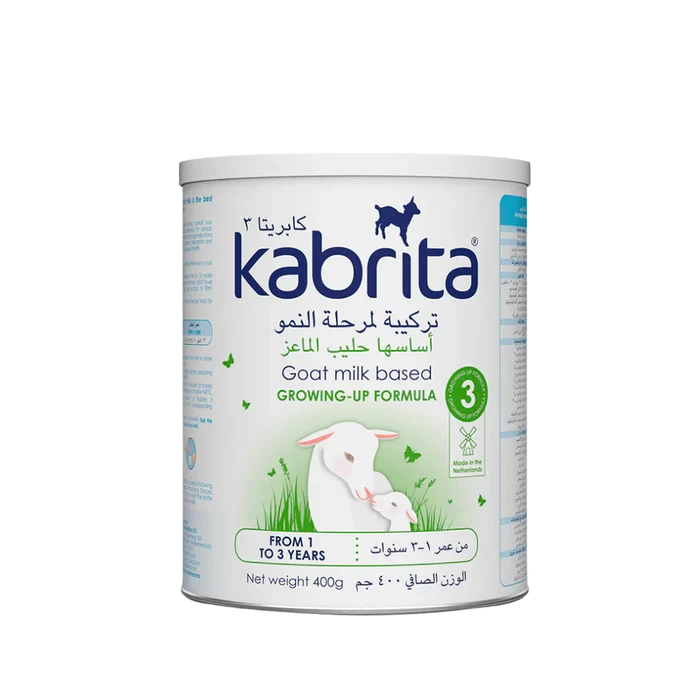 Kabrita Goat Milk Based, Growing-up Formula 3, 1 to 3 years, 400grams