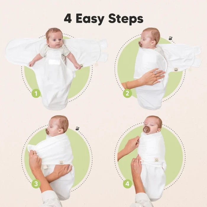 3-Pack Soothe Zippy Swaddle Wrap (Sage).
