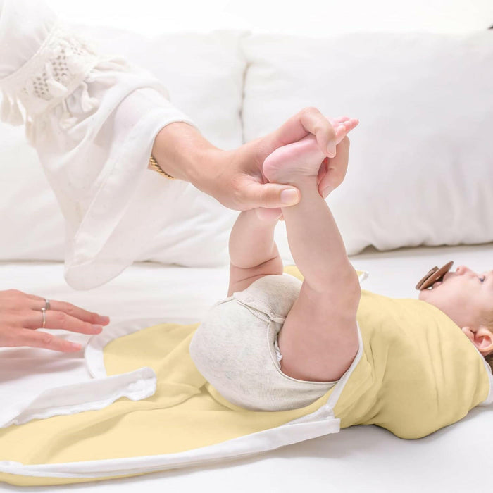 Keababies 3-Pack Soothe Zippy Swaddle Wraps (Daffodil)