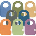 8-Pack Coast Drool Bibs (Cruise).