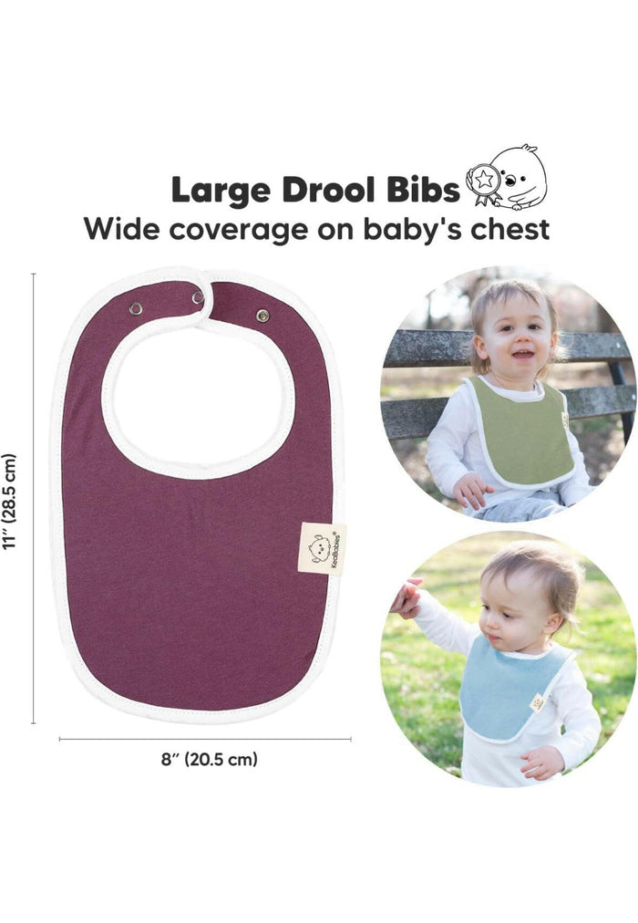 KeaBabies
8-Pack URBAN Drool Bibs
(Inspire).
