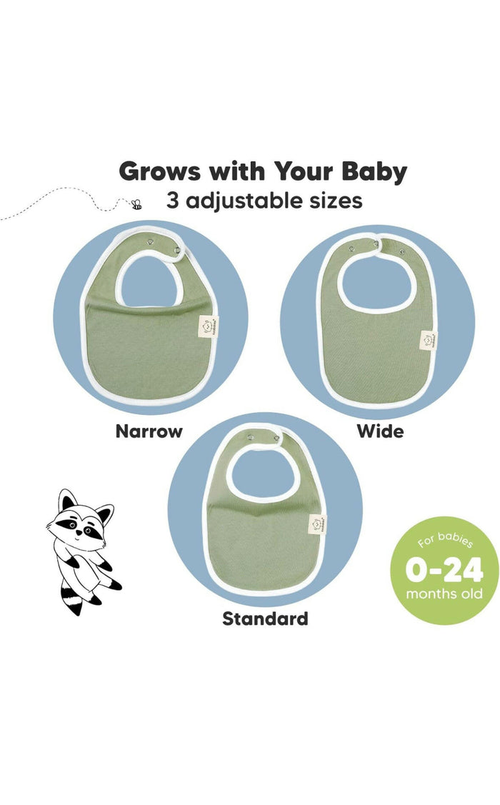 KeaBabies
8-Pack URBAN Drool Bibs
(Inspire).