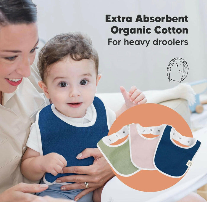 KeaBabies
8-Pack URBAN Drool Bibs
(Inspire).