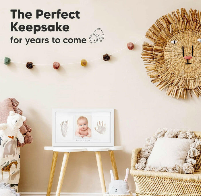 KeaBabies Baby Handprint Footprint Keepsake Bundle.