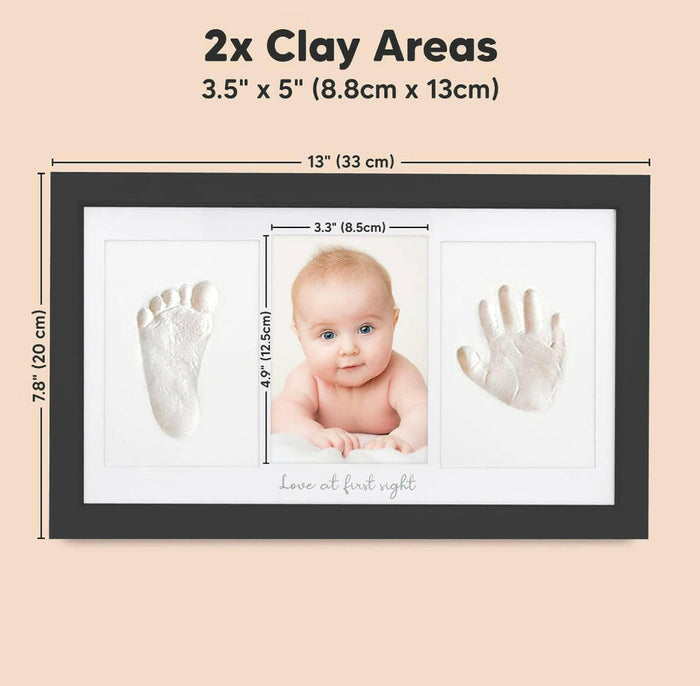 KeaBabies Baby Handprint Footprint Keepsake Bundle.