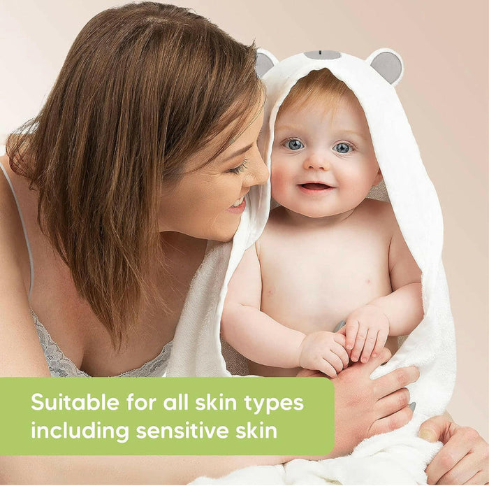 KeaBabies Baby Hooded Towel.