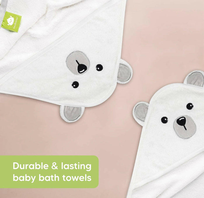 KeaBabies Baby Hooded Towel.